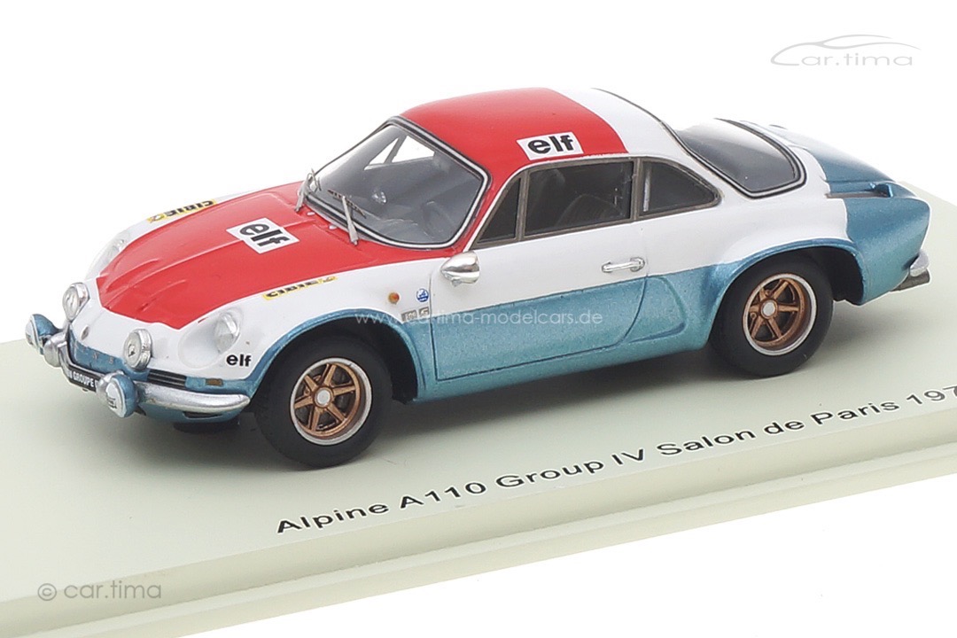 Alpine A110 Salon Paris 1972 Spark 1:43 SF247