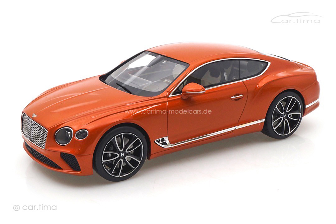 Bentley New Continental GT Orange Flame TopSpeed 1:18 TS0222