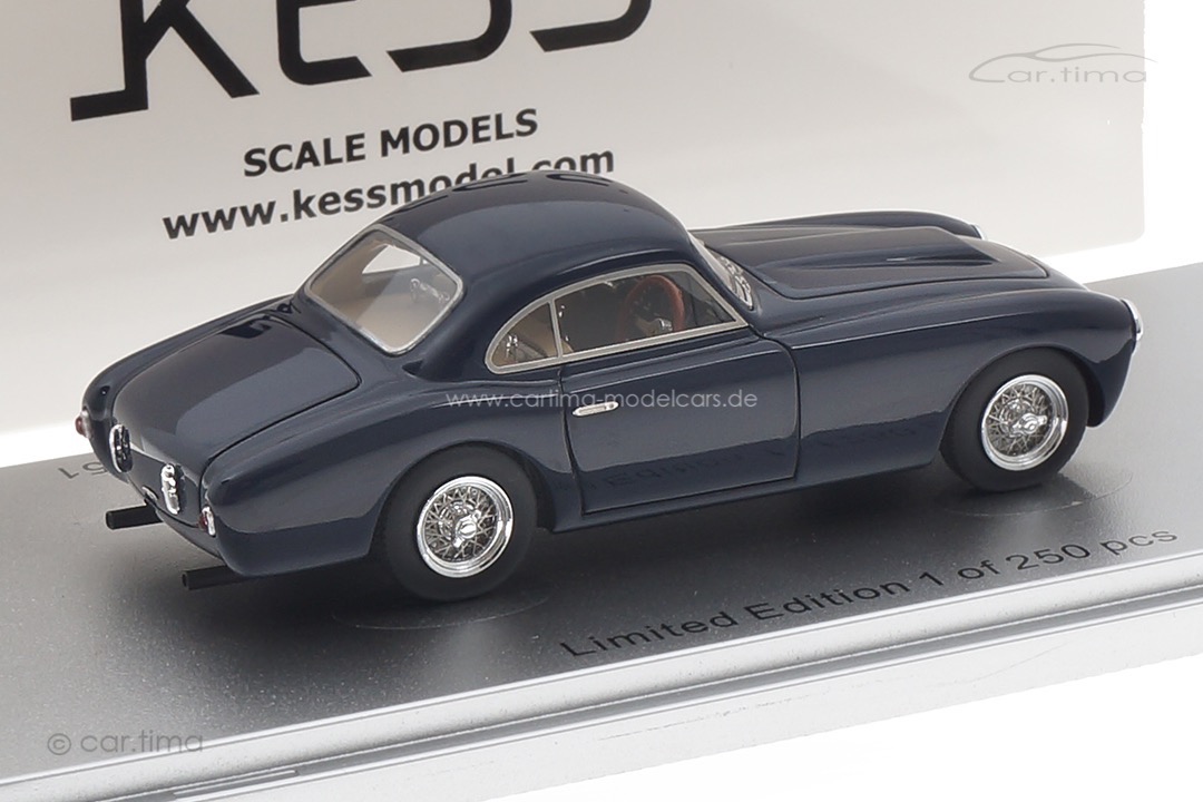 Ferrari 212 Coupé Ghia Aigle sn0137E 1951 blau Kess 1:43 KE43056291