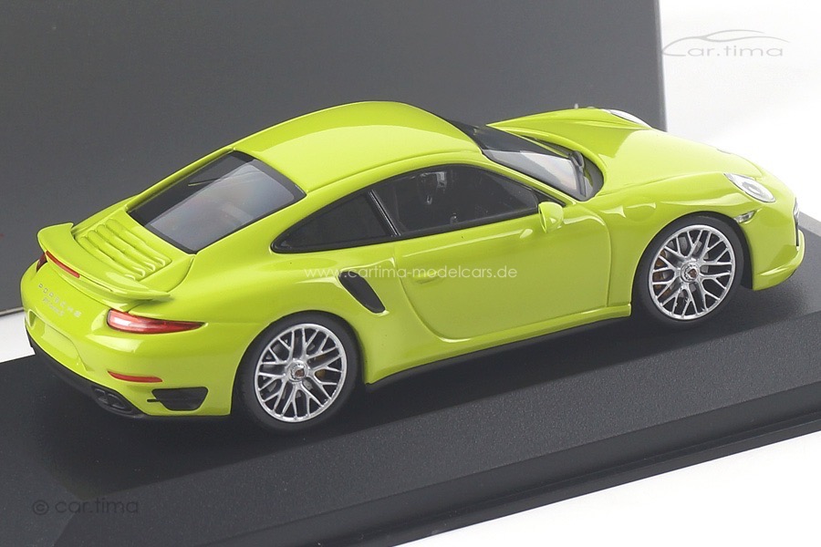 Porsche 911 (991) Turbo S Lichtgrün Minichamps 1:43 CA04316064