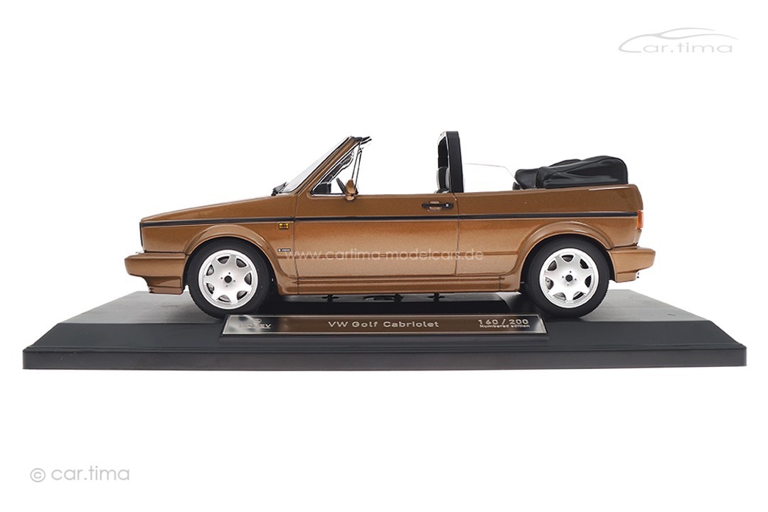 VW Golf 1 Cabriolet bronze met. Norev 1:18 188474