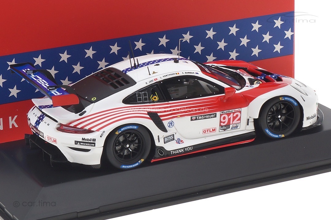 Porsche 911 RSR 12h Sebring 2020 Bamber/Jani/Vanthoor Spark 1:43 WAP0200110N0FW