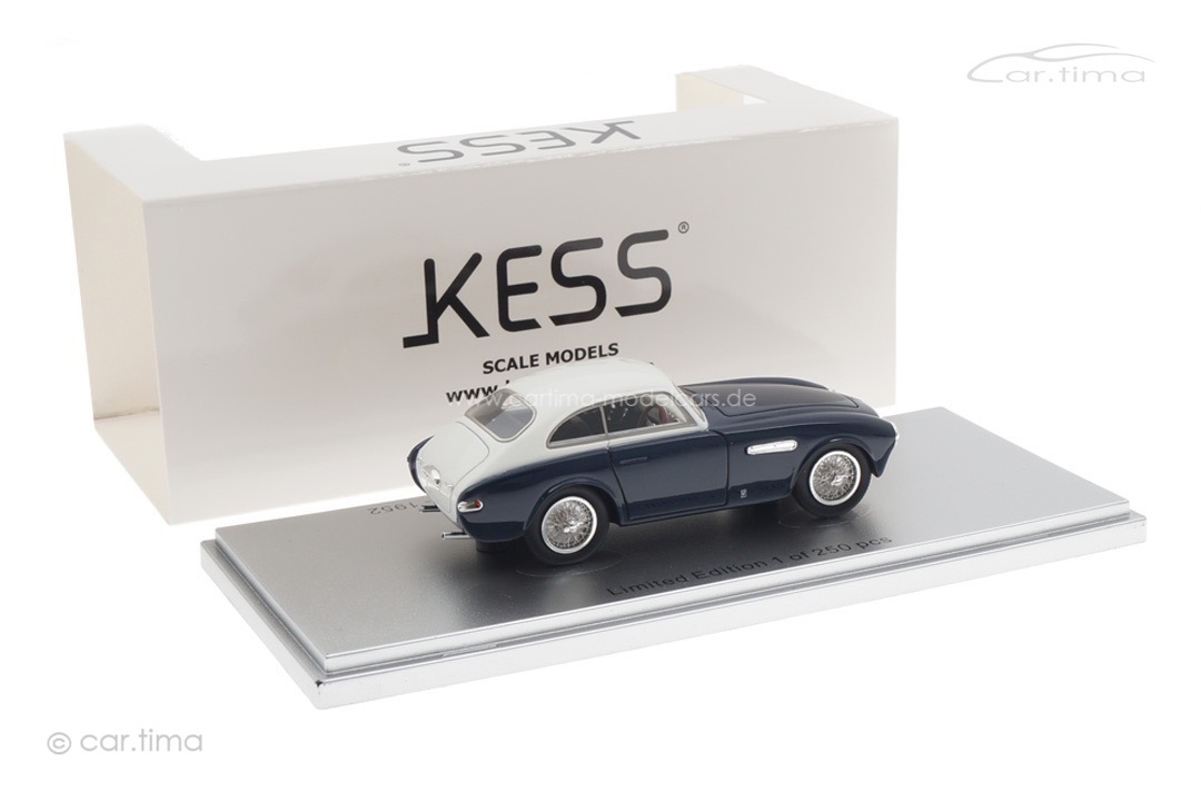 Ferrari 225 S Vignale Berlinetta sn0178ED 1952 blau/weiß Kess 1:43 KE43056251