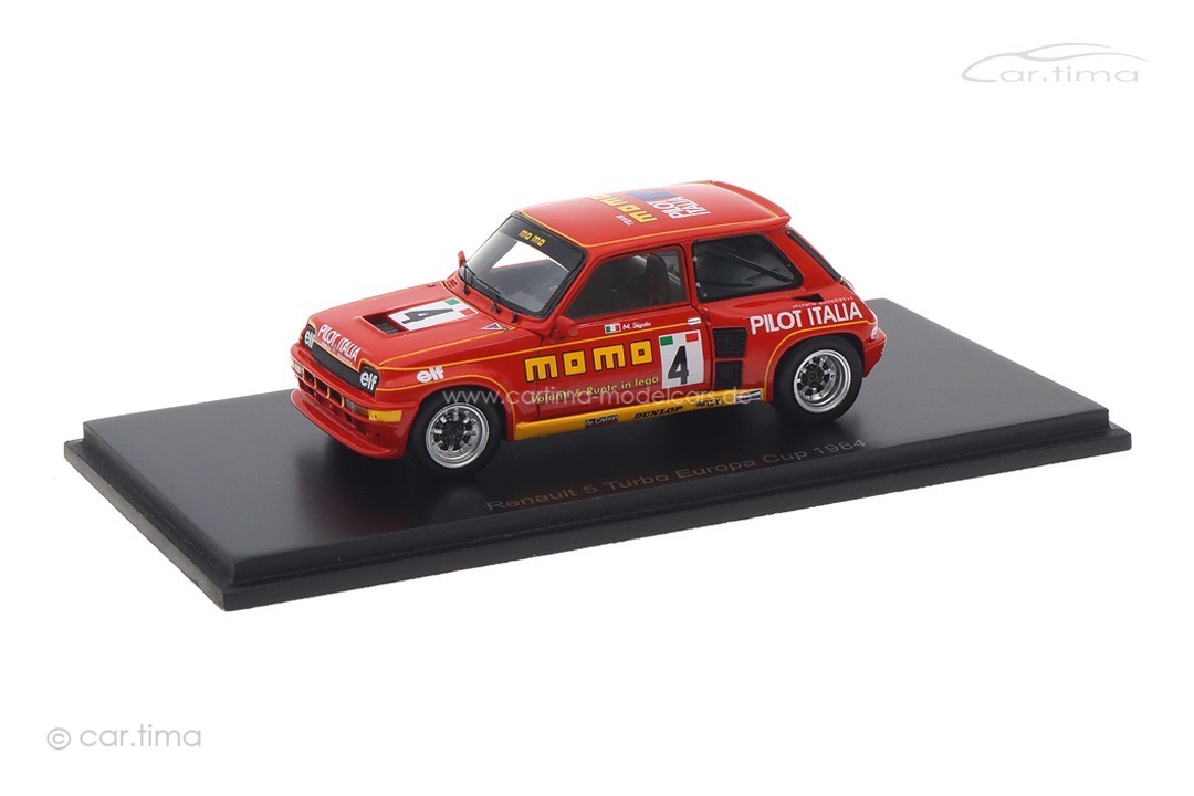 Renault 5 Turbo Europa Cup 1984 Massimo Sigala Spark 1:43 S5558