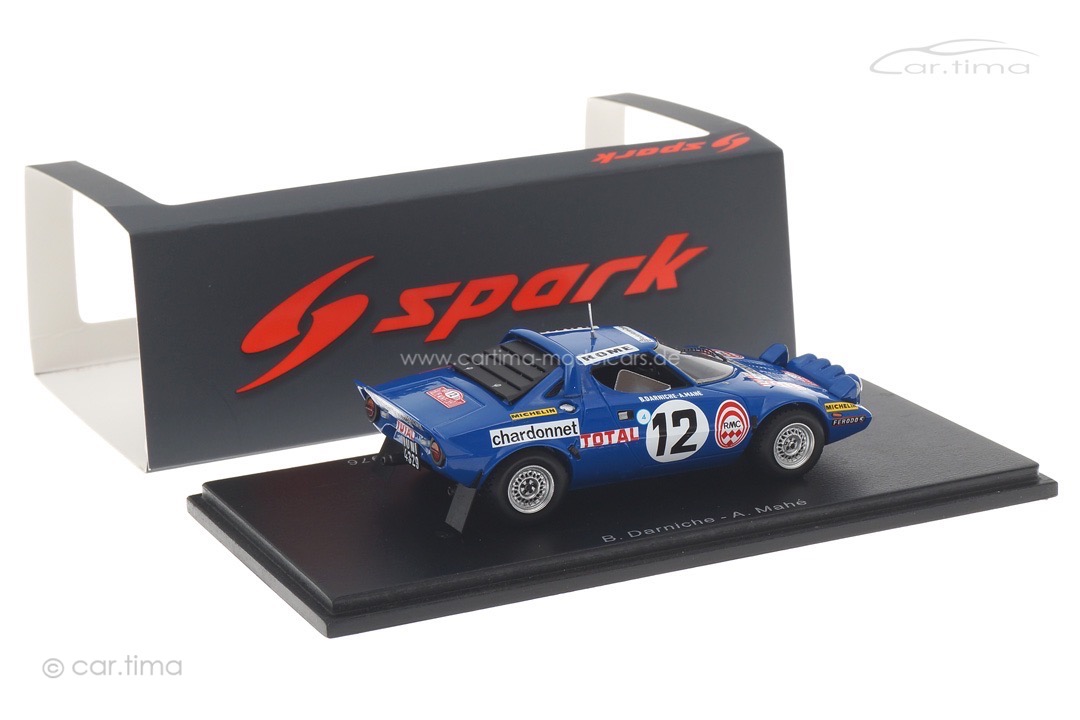 Lancia Stratos HF Rallye Monte Carlo 1976 Darniche/Mahé Spark 1:43 S9084