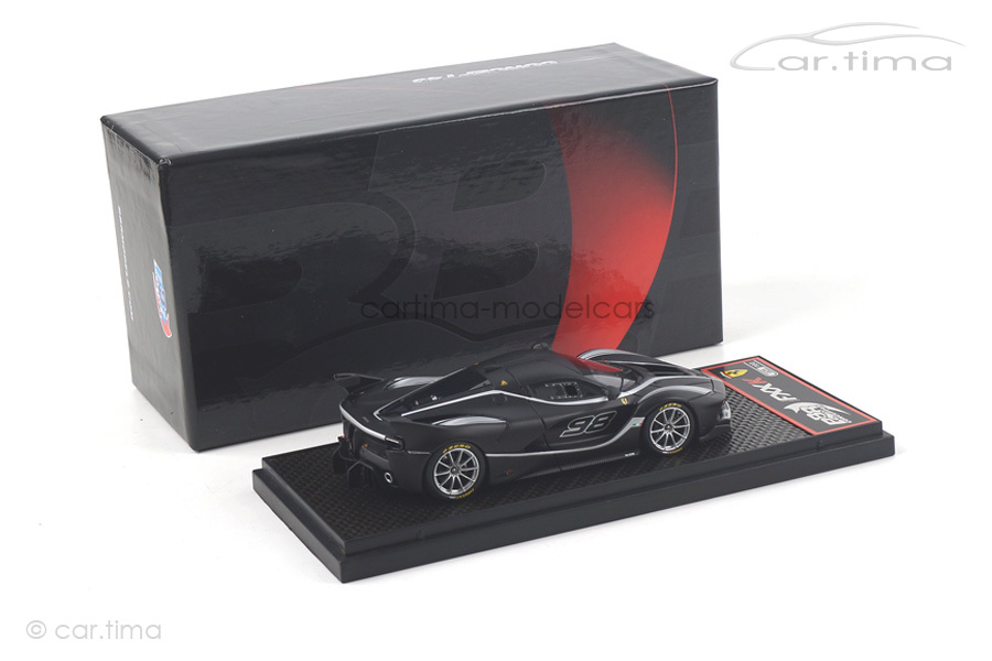 Ferrari FXXK #98 schwarz matt BBR 1:43 BBRC186D