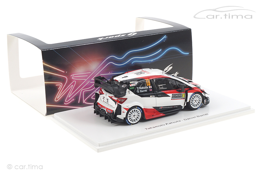 Toyota Yaris WRC Rallye Monte Carlo 2020 Katsuta/Barritt Spark 1:43 S6556