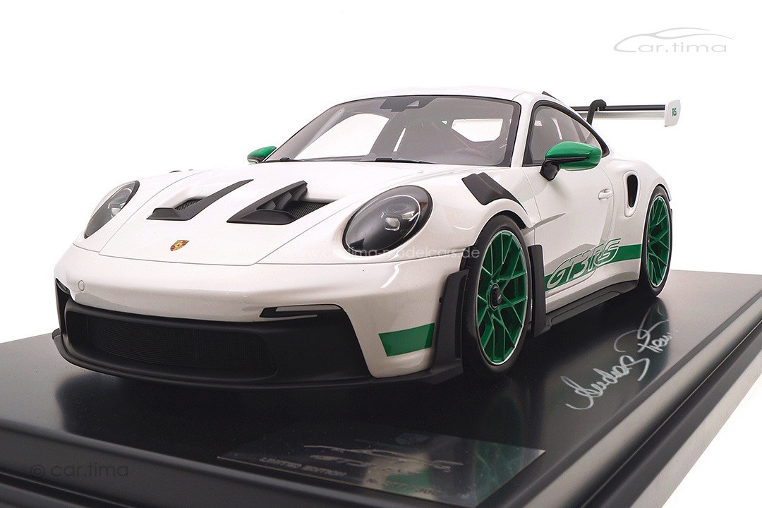 Porsche 911 (992) GT3 RS Originalsignatur Andreas Preuninger Spark 1:12 WAP0231550P002-SIG