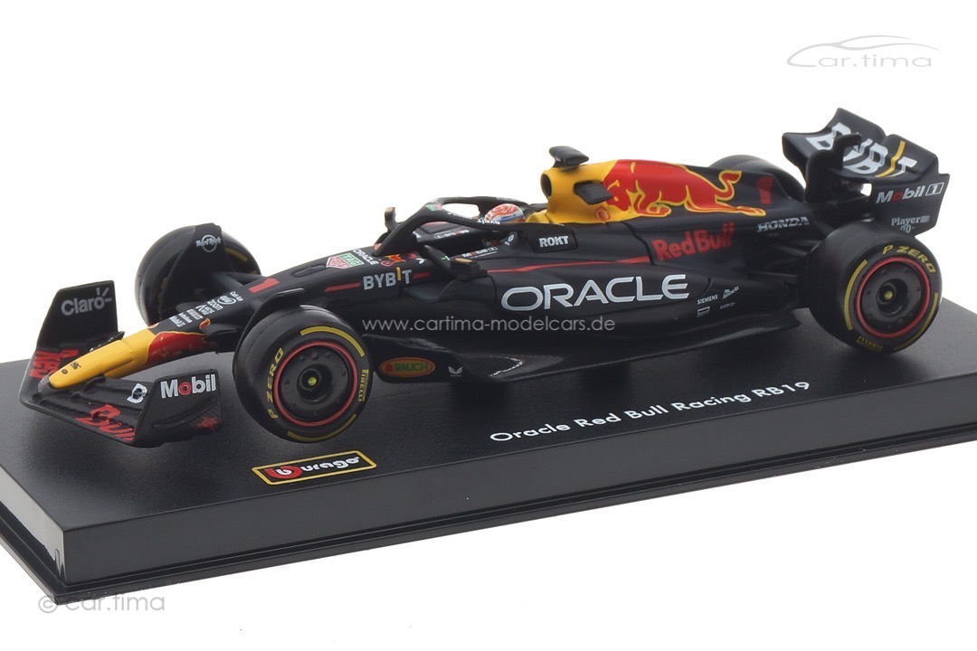 Oracle Red Bull Racing RB19 World Champion 2023 Max Verstappen Bburago 1:43 18-38083VERS