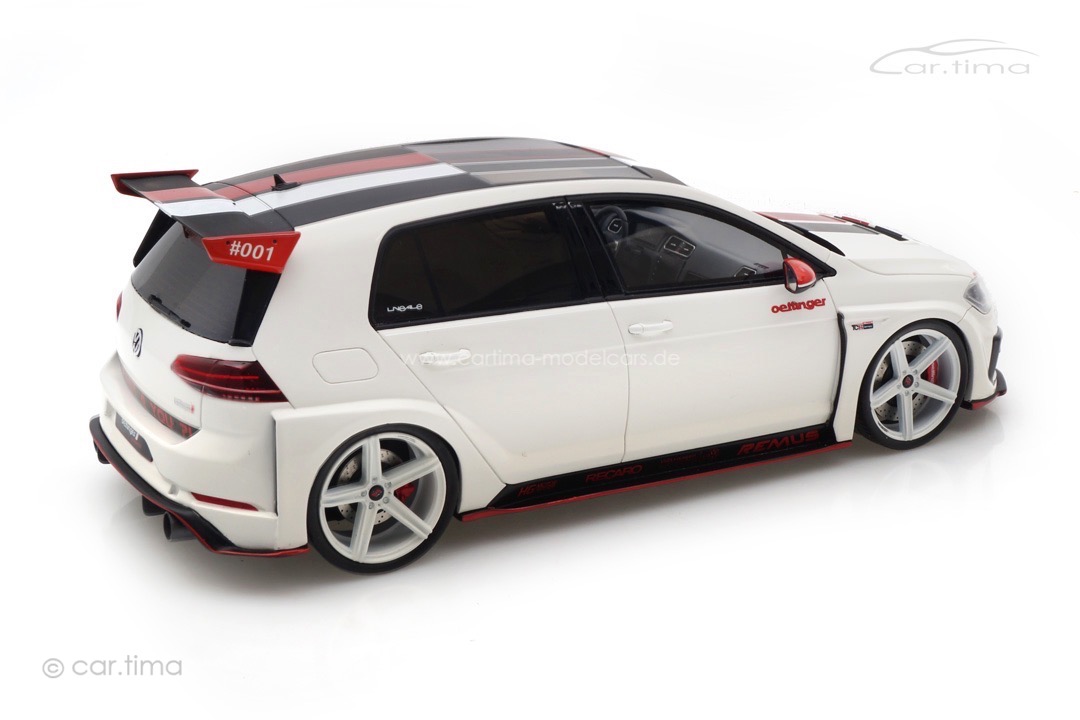 Volkswagen Golf VII GTi Oettinger/Engstler 2019 Pure White Otto 1:18 OT1050