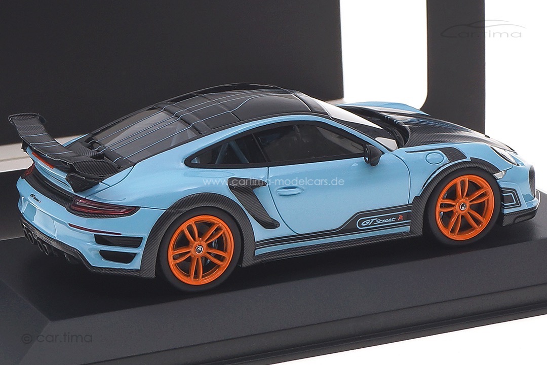 TECHART GTstreet R Gulfblau/Rad Gulforange TECHART Collection 1:43 091.992.143.008GO