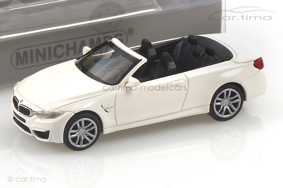 BMW M4 Cabriolet 2015 weiß Minichamps 1:87 870027231