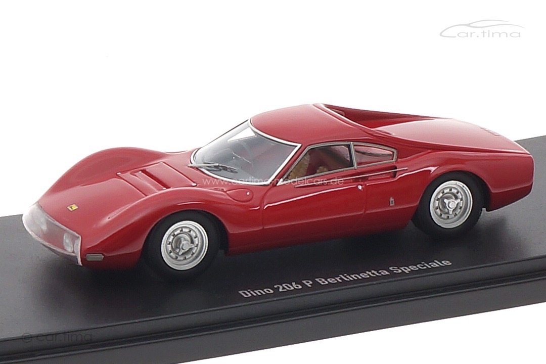 Ferrari Dino 206 P Berlinetta Speciale 1965 rot Autocult 1:43 ATC90266