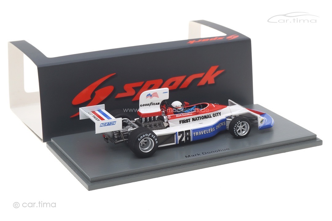 March 751 GP Großbritannien 1975 Mark Donohue Spark 1:43 S5375