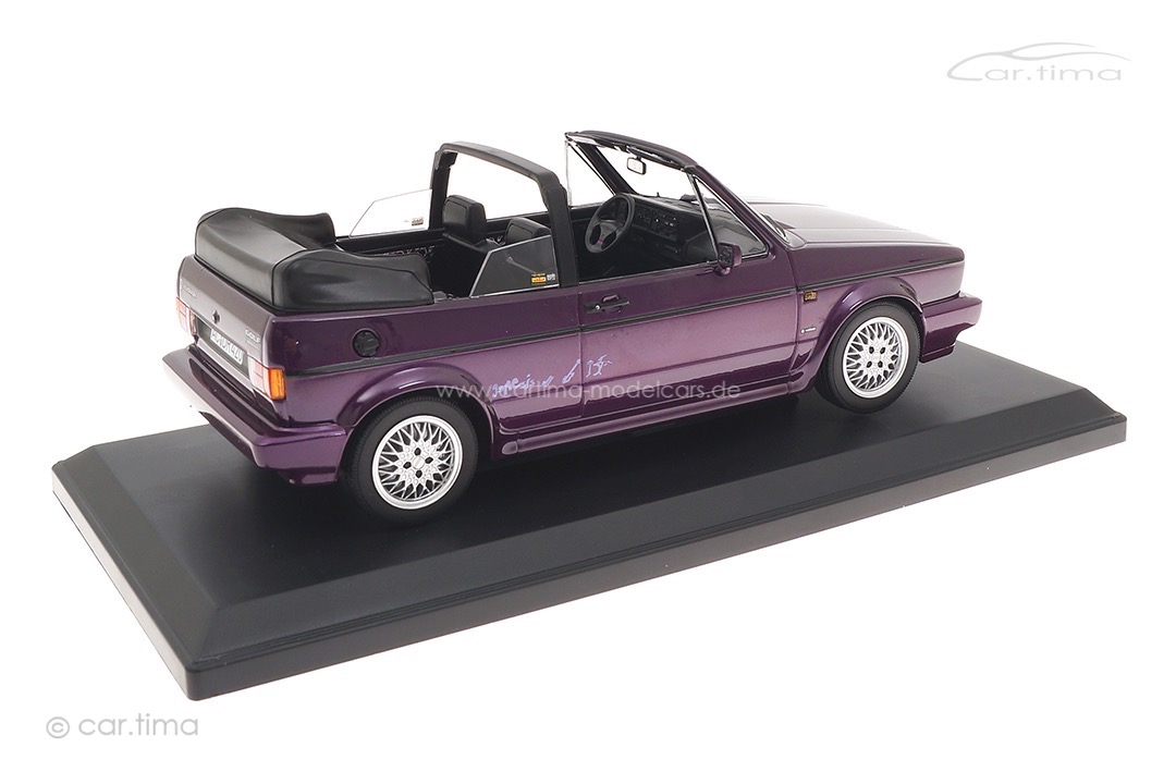 VW Golf 1 Cabriolet Genesis Violett met. Norev 1:18 188567