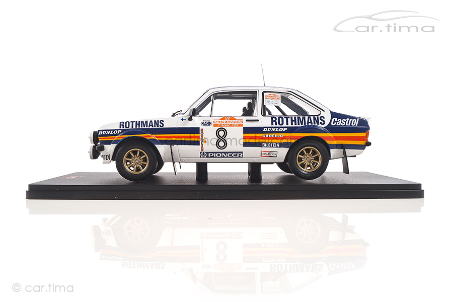 Ford Escort MK2 RS 1800 Rallye San Remo 1980 Mikkola/Hertz IXO 1:18 18RMC037B