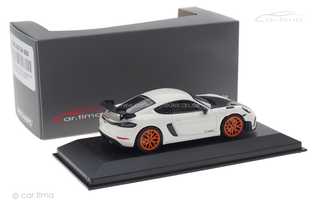 Porsche 718 Cayman GT4 RS PFF-Jahrestreffen 2024 Minichamps car.tima CUSTOMIZED 1:43