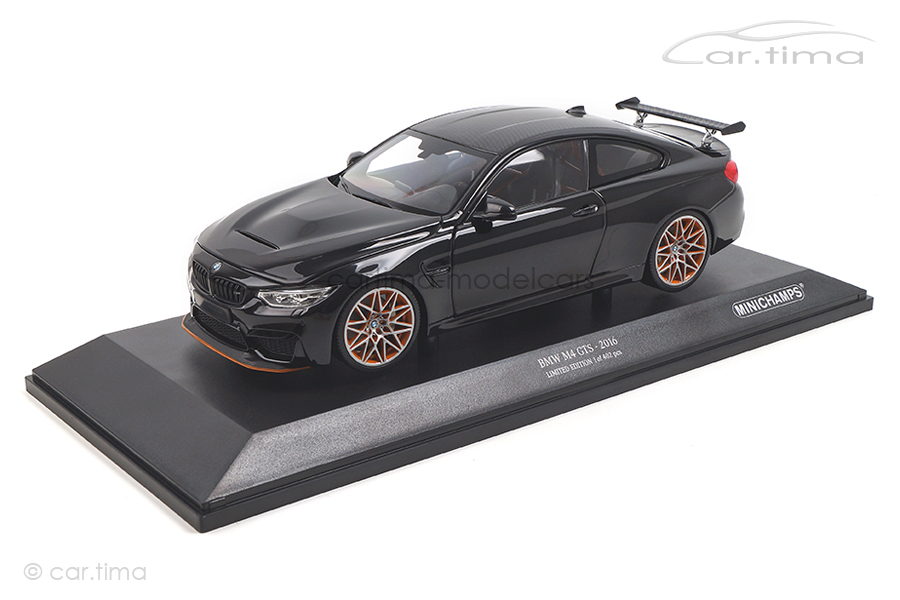 BMW M4 GTS 2016 schwarz met. Minichamps 1:18 110025220