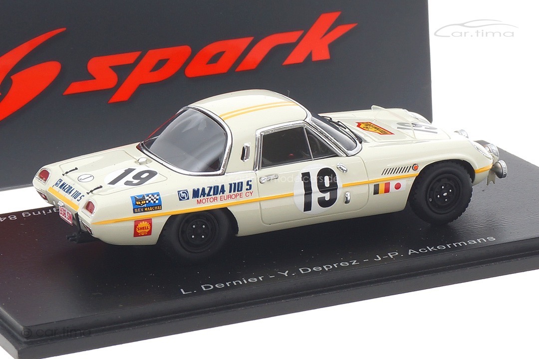 Mazda Cosmo Sport 110S 84h Nürburgring (Marathon de la Route) 1968 Dernier/Deprez/Ackermans Spark
