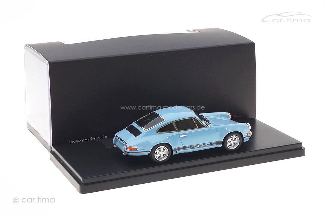 Porsche 911 S/T Gulfblau Originalsignatur Günter Steckkönig car.tima 1:43 CAR04324003-SIG