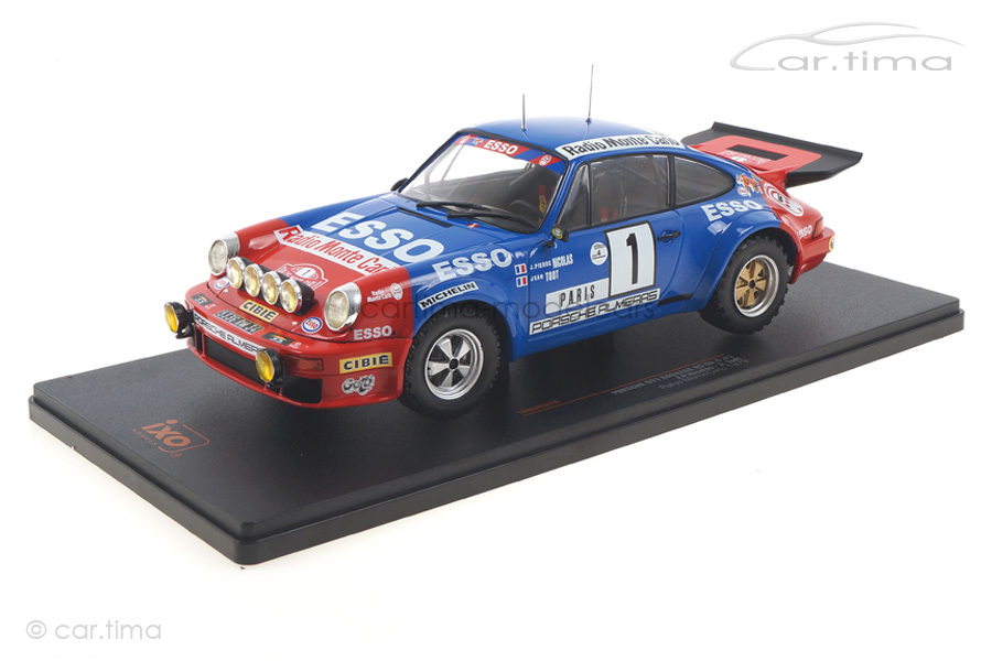 Porsche 911 Carrera RS Rallye Monte-Carlo 1979 Nicolas/Todt IXO 1:18 18RMC026