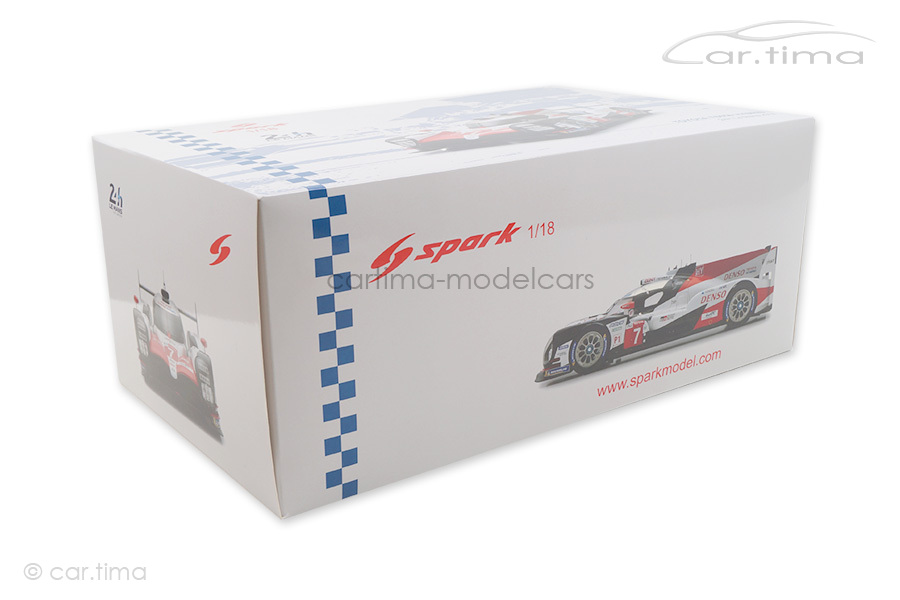 Toyota TS050 Hybrid 24h Le Mans 2018 Conway/Kobayashi/López Spark 1:18 18S341