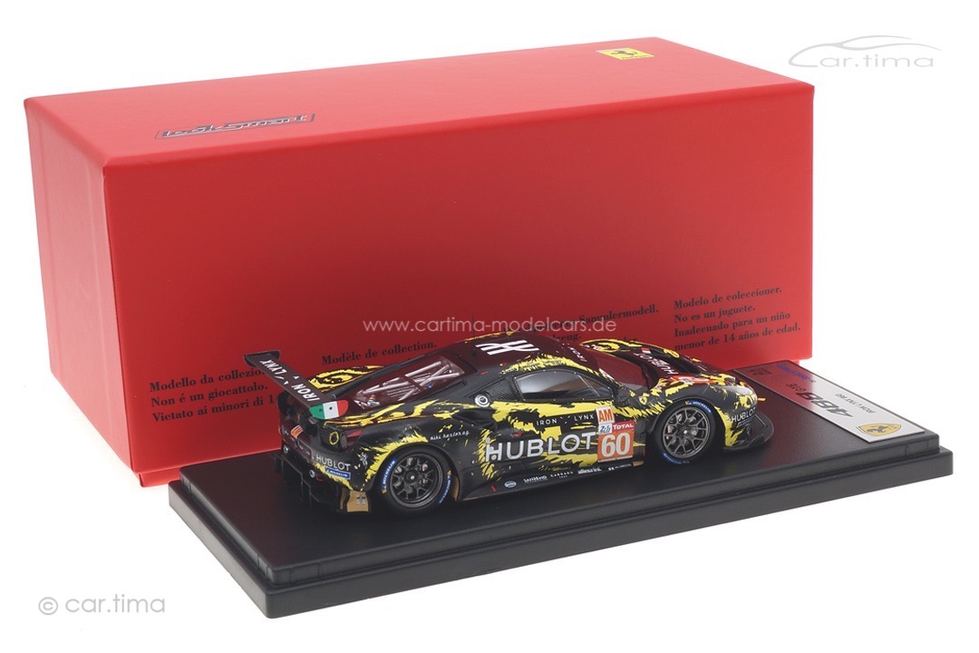 Ferrari 488 GTE Evo 24h Le Mans 2020 Pianezzola/Ruberti/Schiavoni Looksmart 1:43 LSLM112