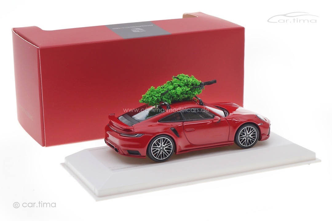 Porsche 911 (992) Turbo S Karminrot X-Mas 1:43 WAP0201630SXMAS