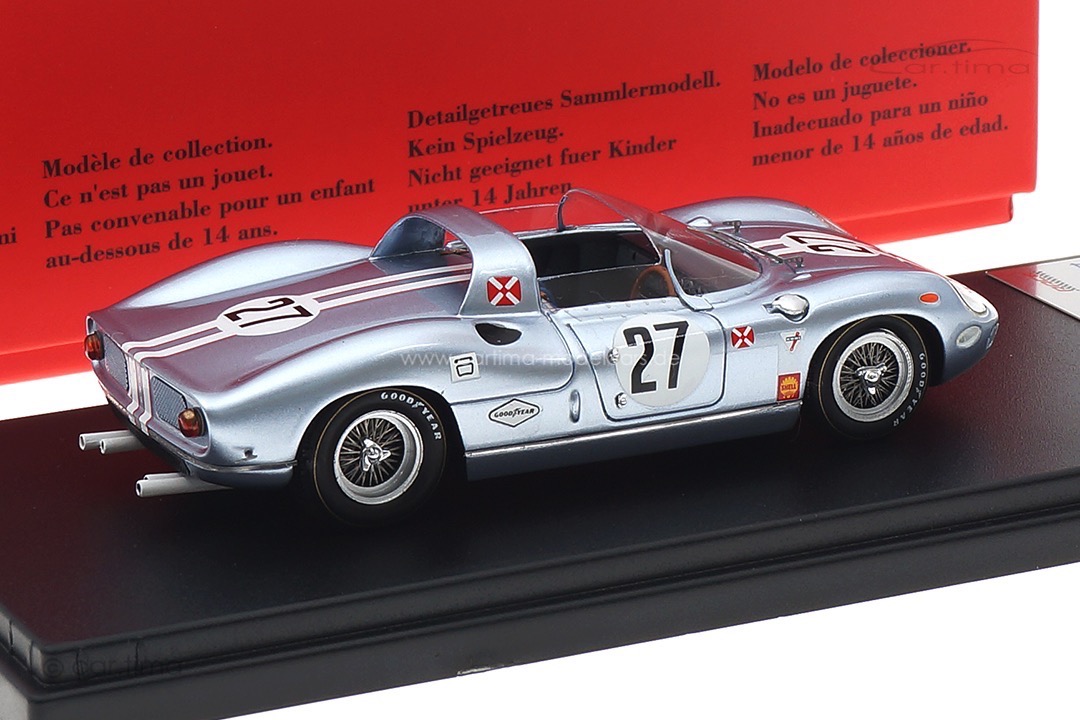 Ferrari 330P 12h Sebring 1965 Kolb/Fulp Looksmart 1:43 LSRC090