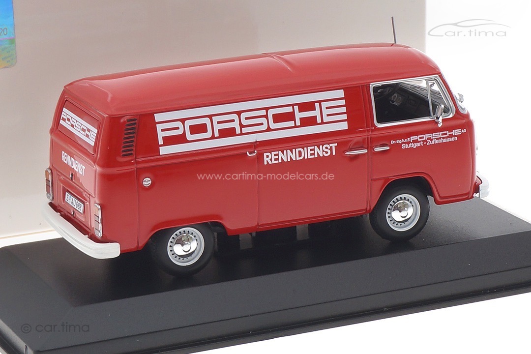 Volkswagen T2 Transporter Porsche Renndienst Minichamps 1:43 943053064