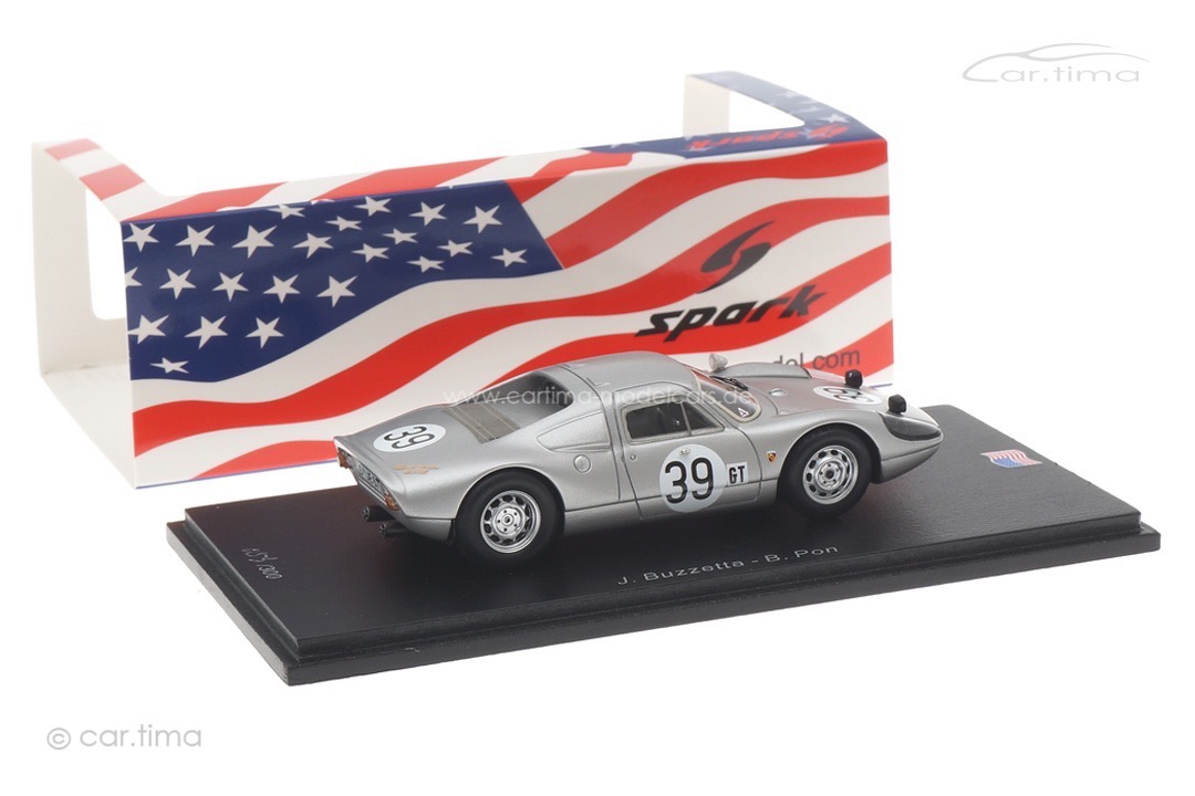 Porsche 904 GTS 12h Sebring 1965 Buzzetta/Pon Spark 1:43 US264