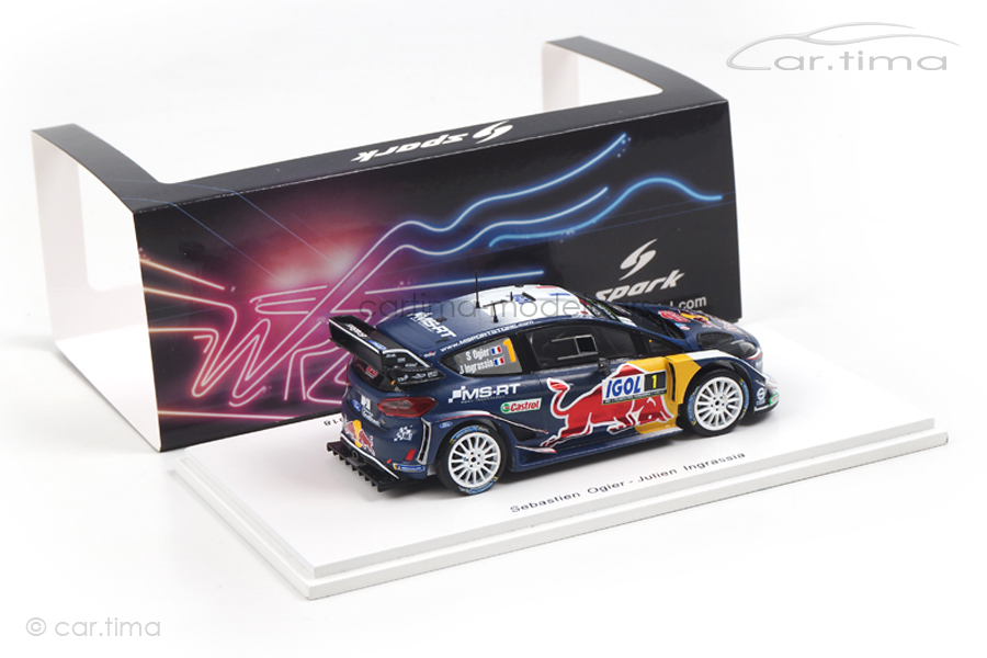 Ford Fiesta WRC Winner Tour de Corse 2018 Ogier/Ingrassia Spark 1:43 S5970