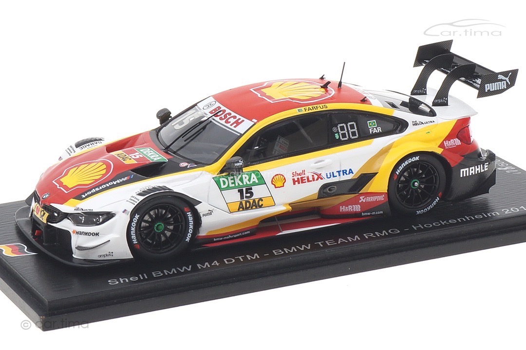 BMW M4 DTM Hockenheim 2018 Augusto Farfus Spark 1:43 SG633