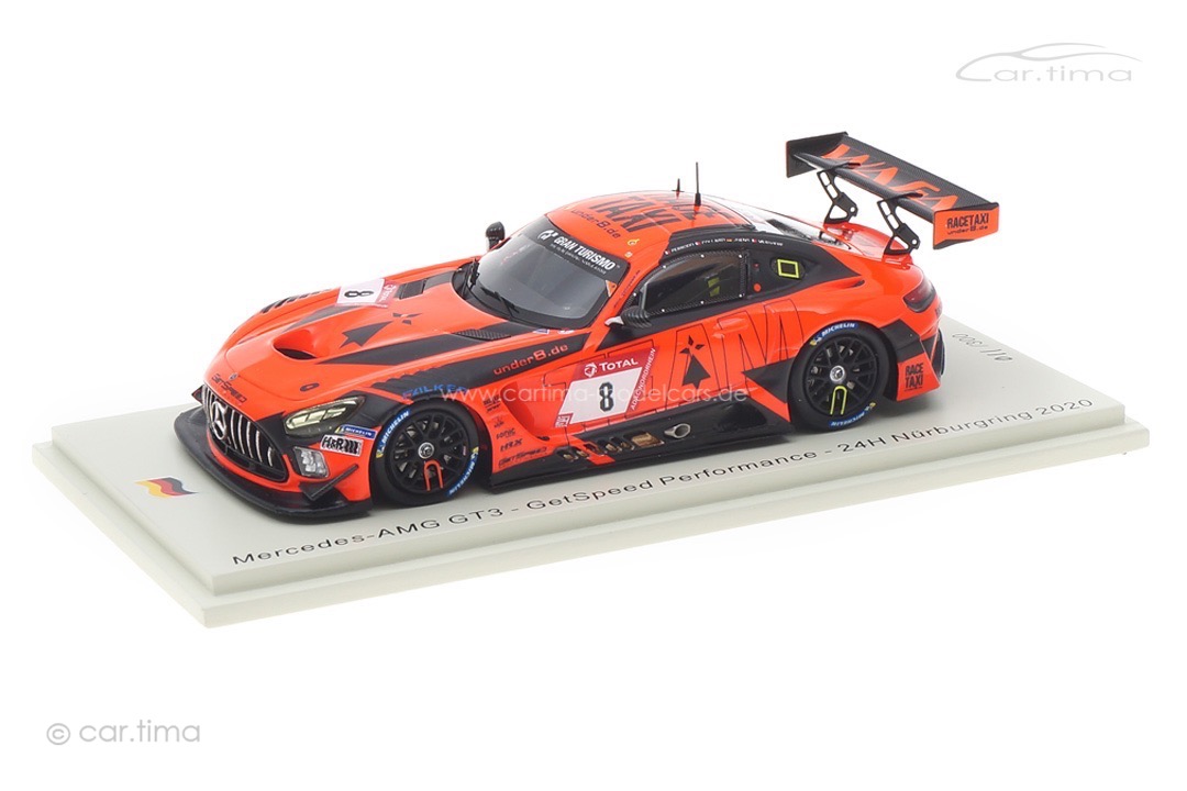 Mercedes-AMG GT3 24h Nürburgring 2020 Collard/Jöns/Perrodo/Vaxiviere Spark 1:43 SG712