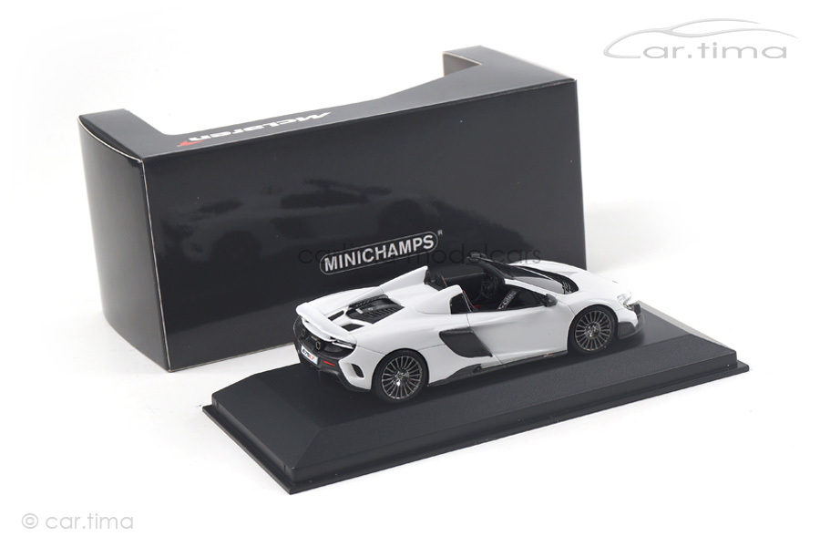 McLaren 675LT Spider Silica white Minichamps 1:43 537154432