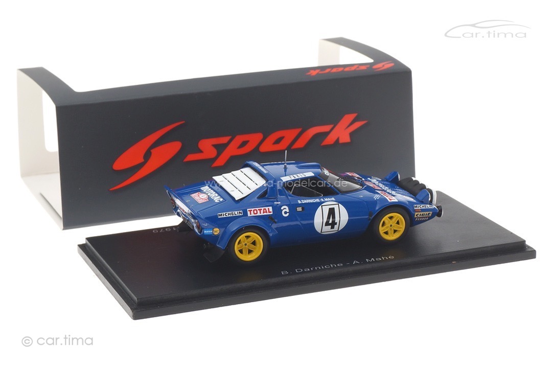 Lancia Stratos HF Winner Rallye Monte Carlo 1979 Darniche/Mahé Spark 1:43 S9096