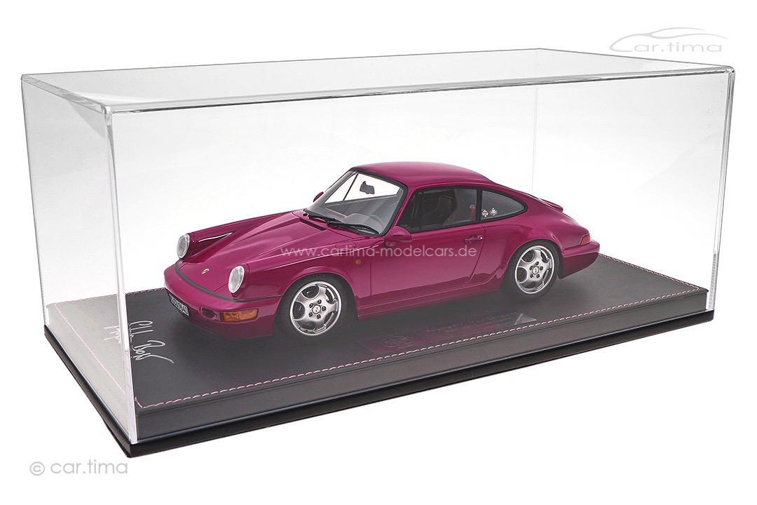 Porsche 911 (964) Carrera RS Sternrubin Curves Magazin Originalsignatur Stefan Bogner car.tima 1:18