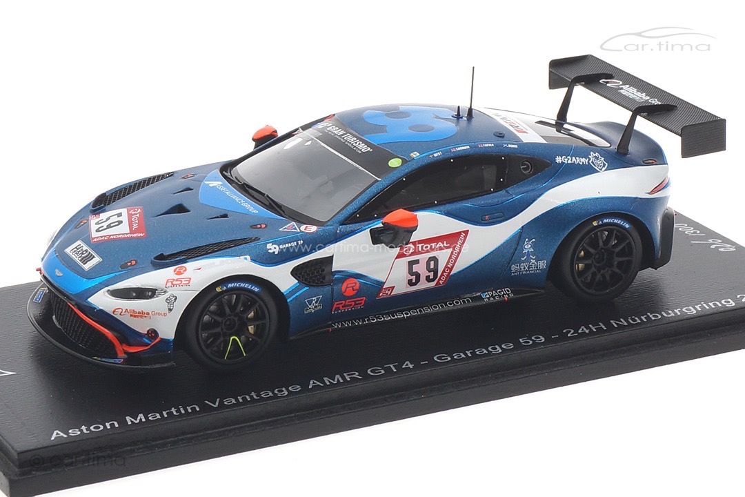 Aston Martin Vantage AMR GT4 24h Nürburgring 2020 Adam/Goodwin/Turner Spark 1:43 SG700