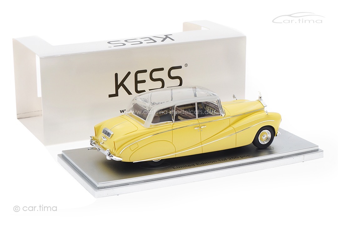 Rolls-Royce Silver Wraith Perspex gelb Kess 1:43 KE43049051