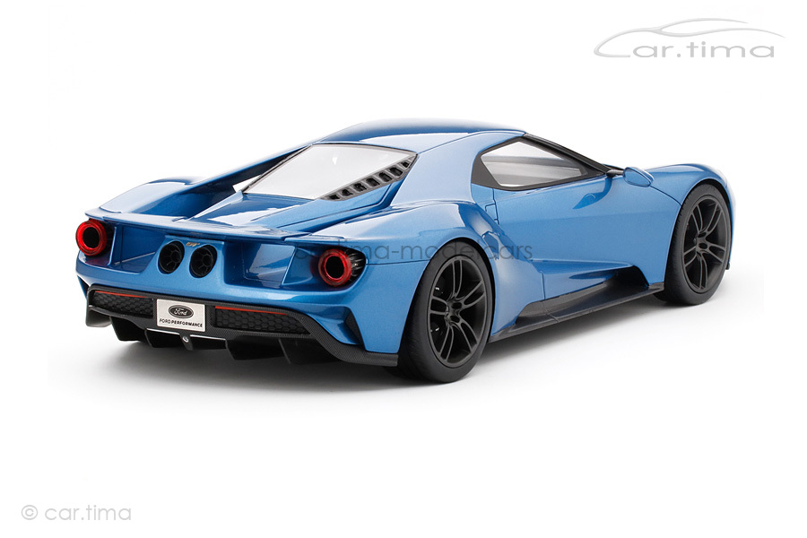 Ford GT North American Auto Show 2015 Liquid blue TopSpeed 1:18 TS0004