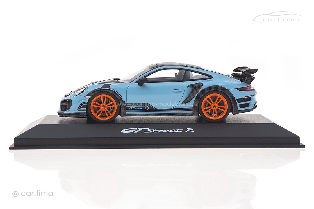 TECHART GTstreet R Gulfblau/Rad Gulforange TECHART Collection 1:43 091.992.143.008GO