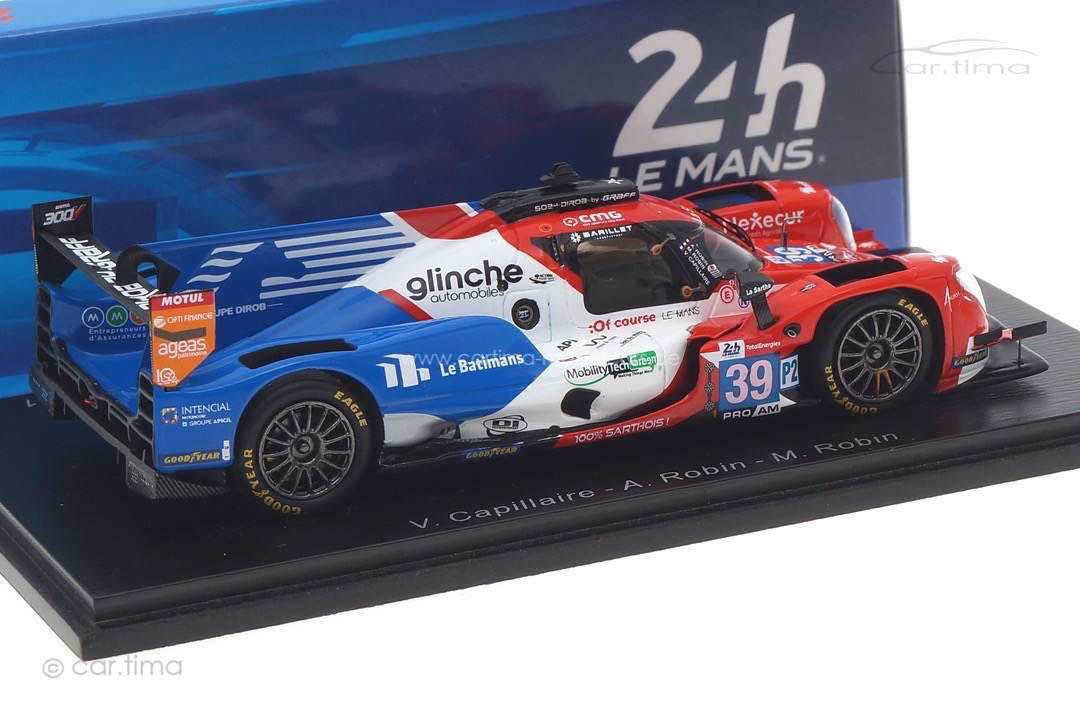 Oreca 07-Gibson 24h Le Mans 2021 Capillaire/Robin/Robin Spark 1:43 S8250