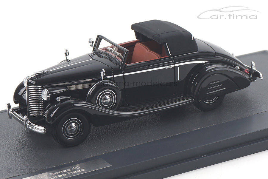 Buick Series 40 Lancefield Drop Head 1938 schwarz Matrix Scale Models 1:43 MX50206-061