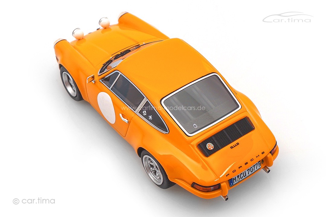 Porsche 911 S Signalorange Curves Magazin "Möhre" Originalsignatur Stefan Bogner car.tima 1:43