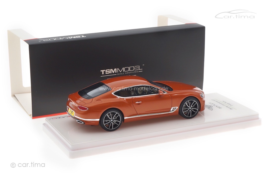 Bentley Continental GT Orange flame TSM 1:43 TSM430377