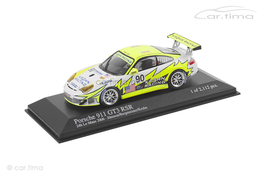 Porsche 911 (996) GT3 RSR 24h Le Mans 2006 Bergmeister Minichamps 1:43 400066490 