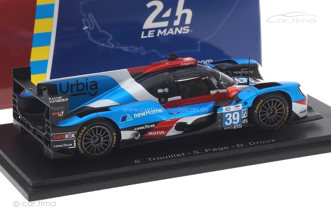 Oreca 07-Gibson 24h Le Mans 2022 Trouillet/Page/Droux Spark 1:43 S8634