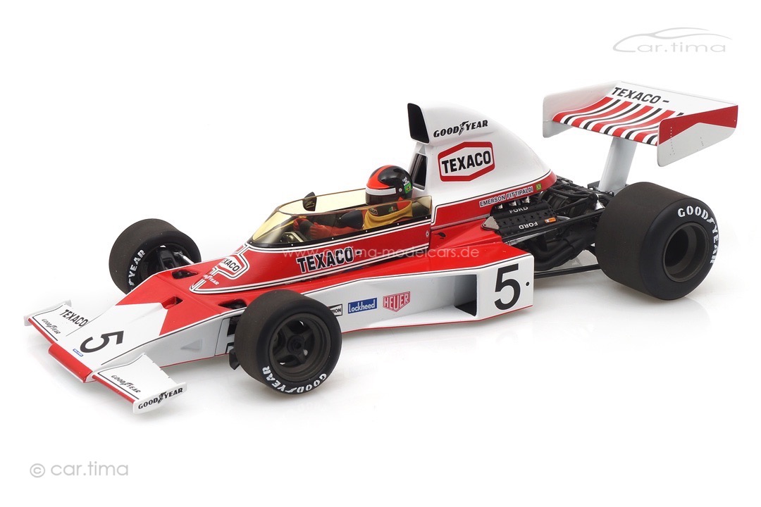 McLaren Ford M23 World Champion 1974 Emerson Fittipaldi Minichamps 1:18 186740005