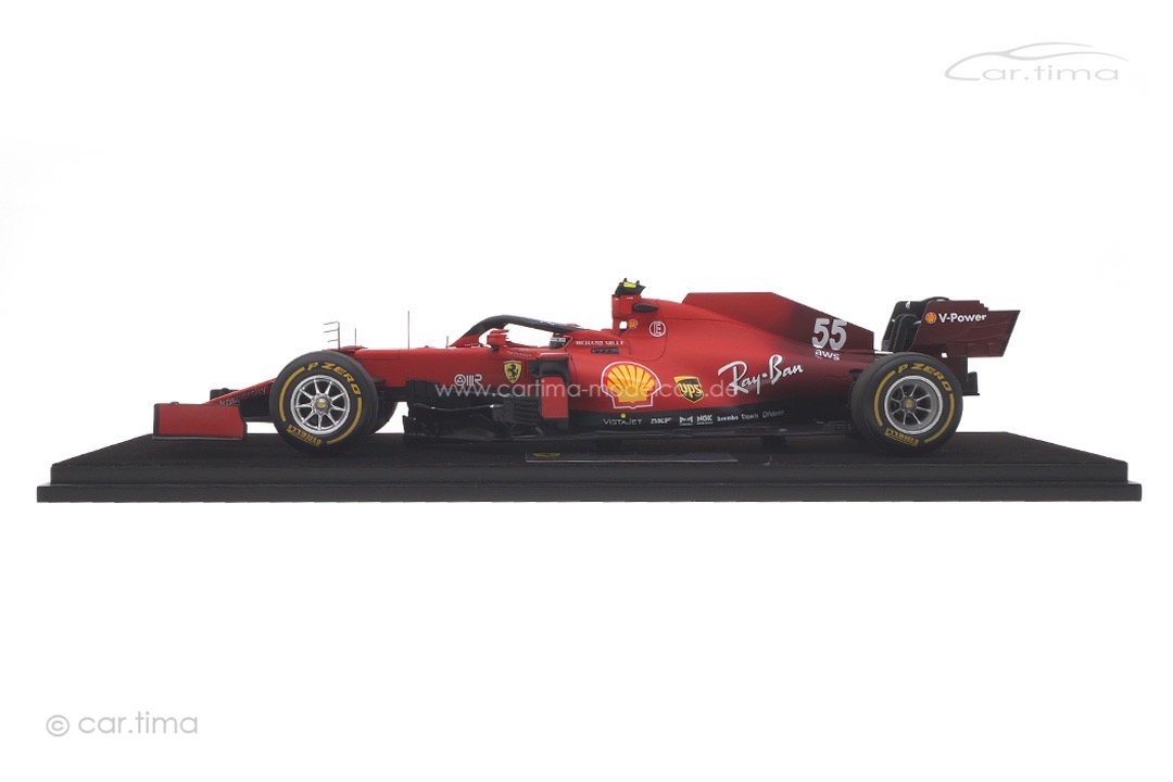 Ferrari SF21 GP Großbritannien 2021 Carlos Sainz Jr. Looksmart 1:18 LS18F1039