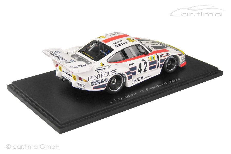 Porsche 935 K2 24h Le Mans 1977 Ewards/Faure/Fitzpatrick Spark 1:43 S2029